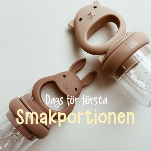 Dags för första smakportionen