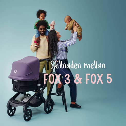 Skillnaden mellan Bugaboo Fox 3 och Bugaboo Fox 5