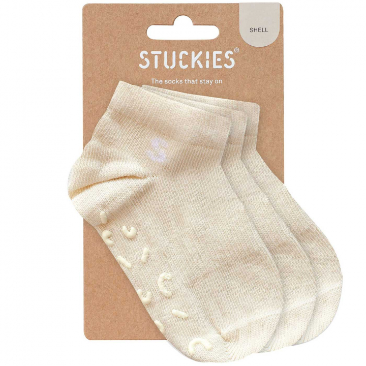 Stuckies Sneaker Socks Shell 3-pack 22-24
