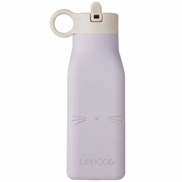 Läs mer om Liewood Warren Flaska Cat Light Lavender