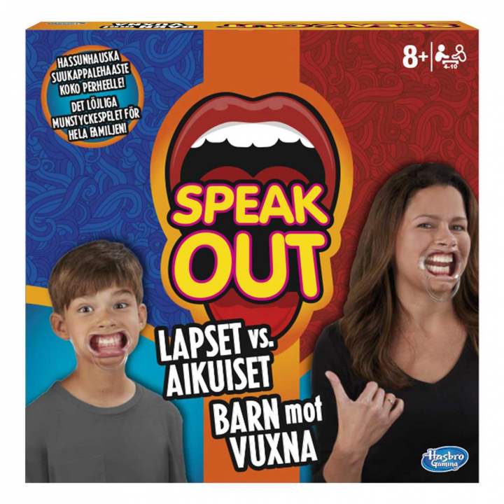 Hasbro Speak Out Barn mot Vuxna Sällskapsspel