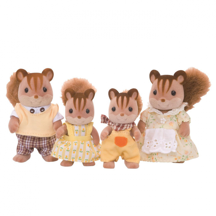 Sylvanian Families Walnut Squirrel Family