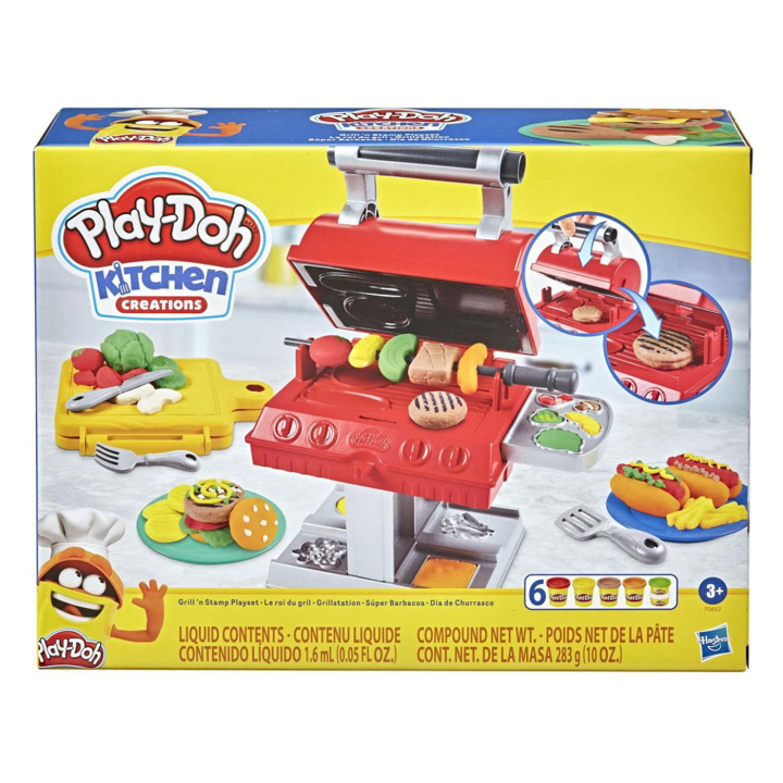 Play-Doh Kitchen Creations Grill ’n Stamp BBQ Playset