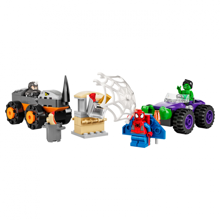 Läs mer om LEGO Marvel 10782 Hulken mot Rhino - truckstrid