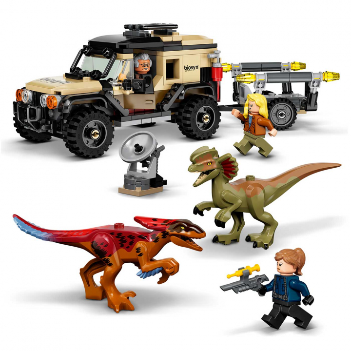 Läs mer om LEGO Jurassic World 76951 Pyroraptor & dilophosaurus - transport