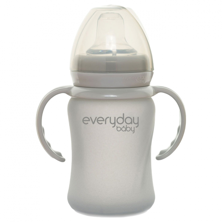 Läs mer om Everyday Baby Pipmugg Glas Healthy+ Quiet Grey