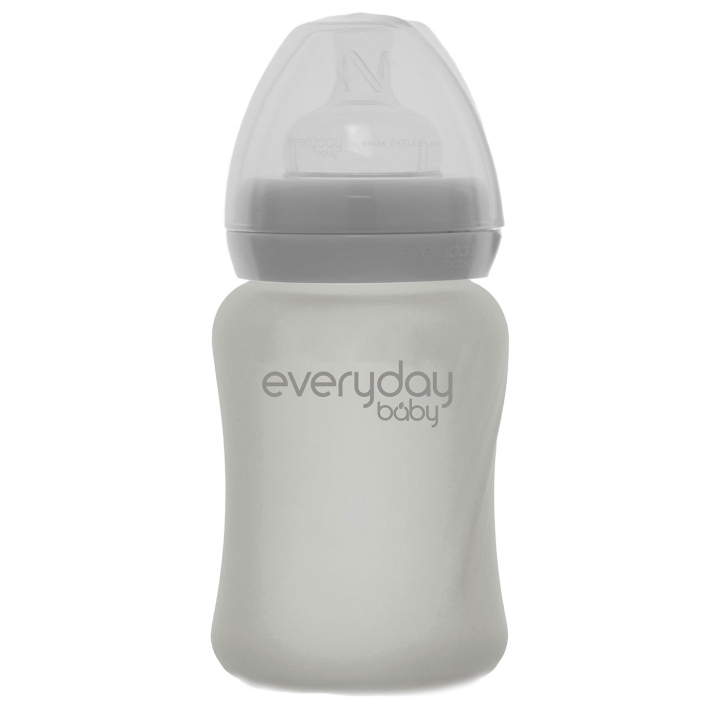 Everyday Baby Nappflaska Glas Healthy+ 150ml Quiet Grey