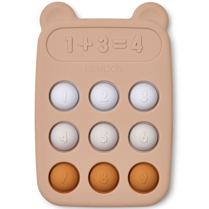 Läs mer om Liewood Anne Pop Toy Calculator/Pale tuscany mix