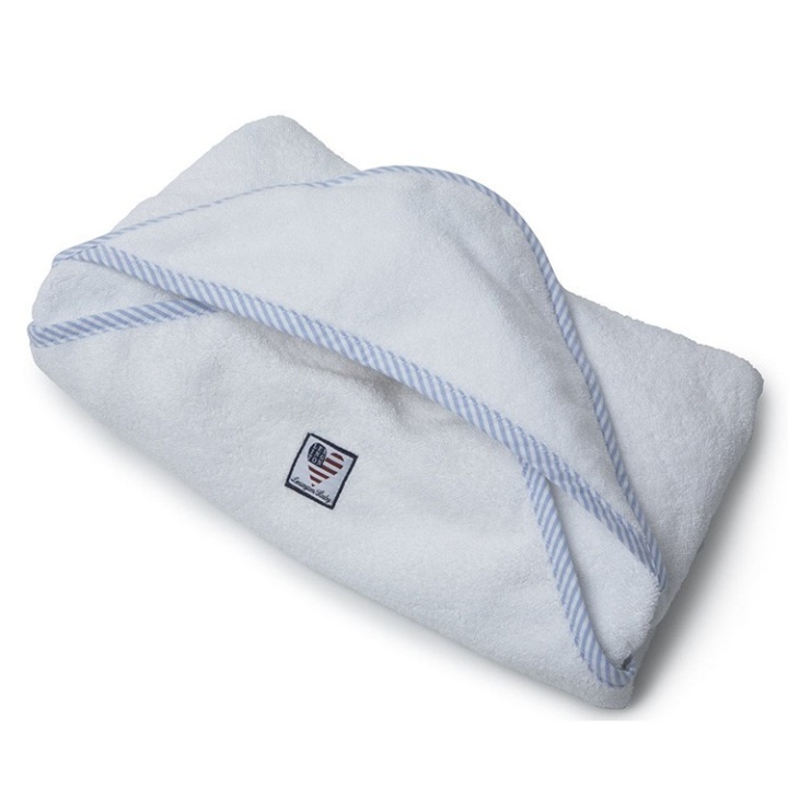 Lexington American Baby Terrytowel Vit/Blå