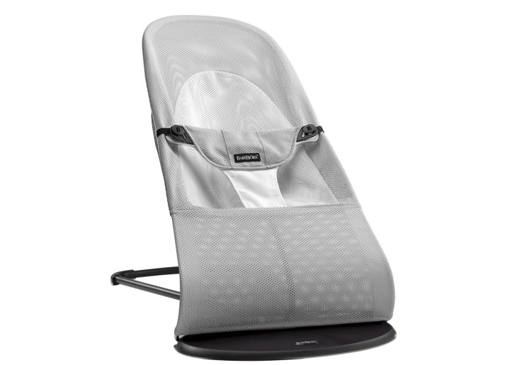 BABYBJÖRN Babysitter Balance Soft Mesh Silver/vit