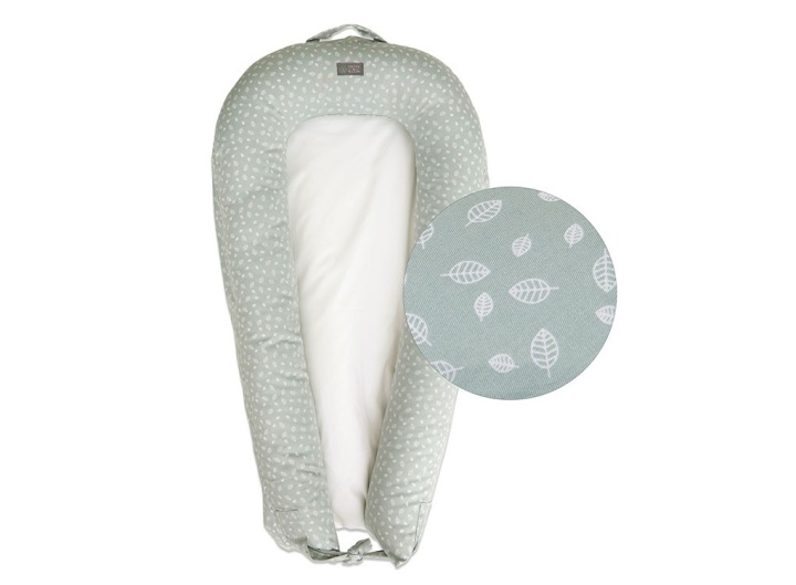 Vinter & Bloom Babynest Nordic Leaf Mild Green