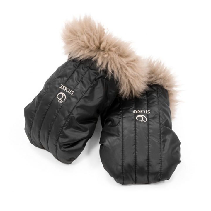 Stokke Stroller Mittens Vagnvantar Onyx Black