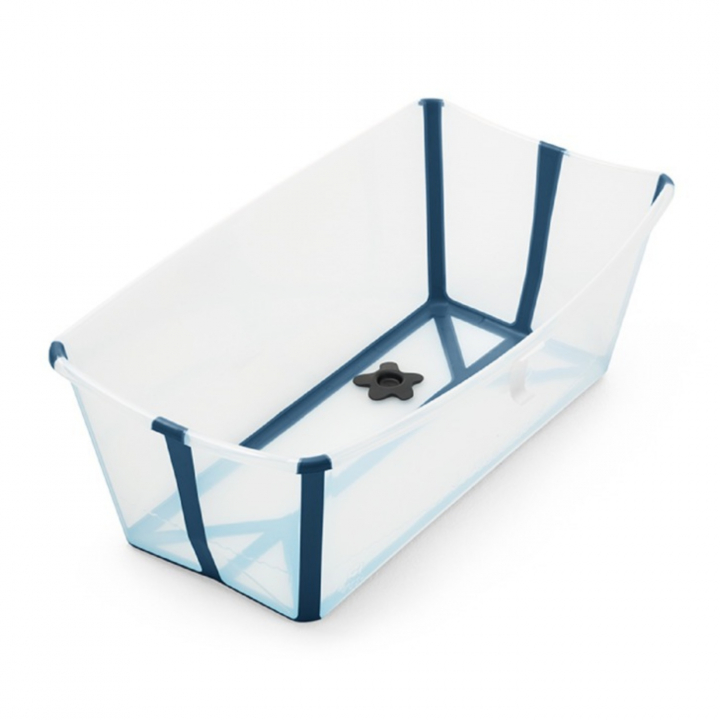 Läs mer om Stokke Flexi Bath Badbalja Heat Sensitive Transparent Blue