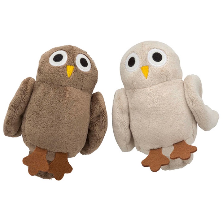 Rätt Start Baby Owls Handtagsskallror 2-pack