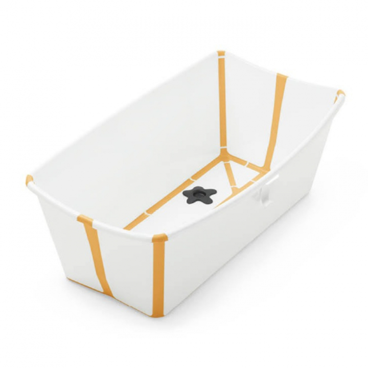 Stokke Flexi Bath badbalja Heat Sensitive White Yellow