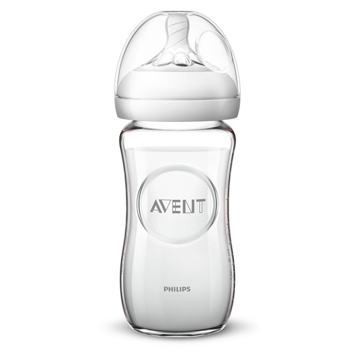 Avent Nappflaska Natural Glas 240 ml V2