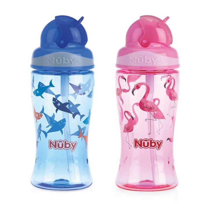 Nuby Sugrörsflaska 360 ml