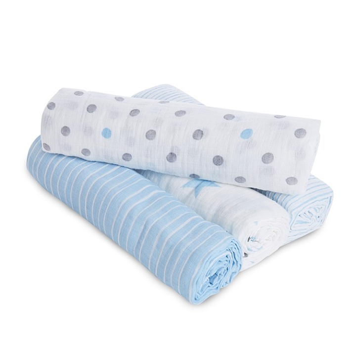 Aden & Anais Swaddle Dapper 4-p