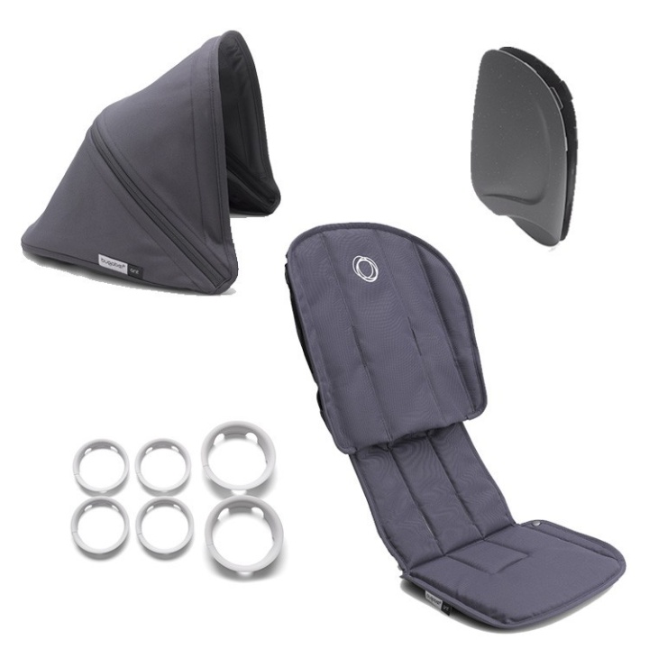 Bugaboo Ant Style set Steel Blue-Steel Blue