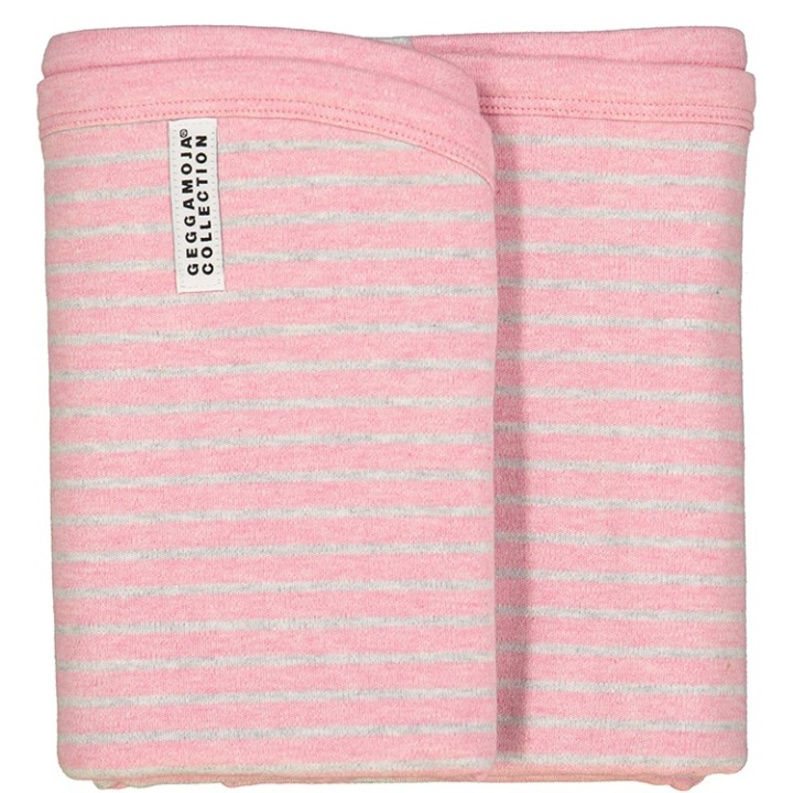 Geggamoja Babyfilt Classic Rosa randig