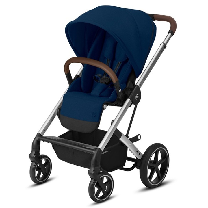 Cybex Balios S LUX Silver Navy Blue