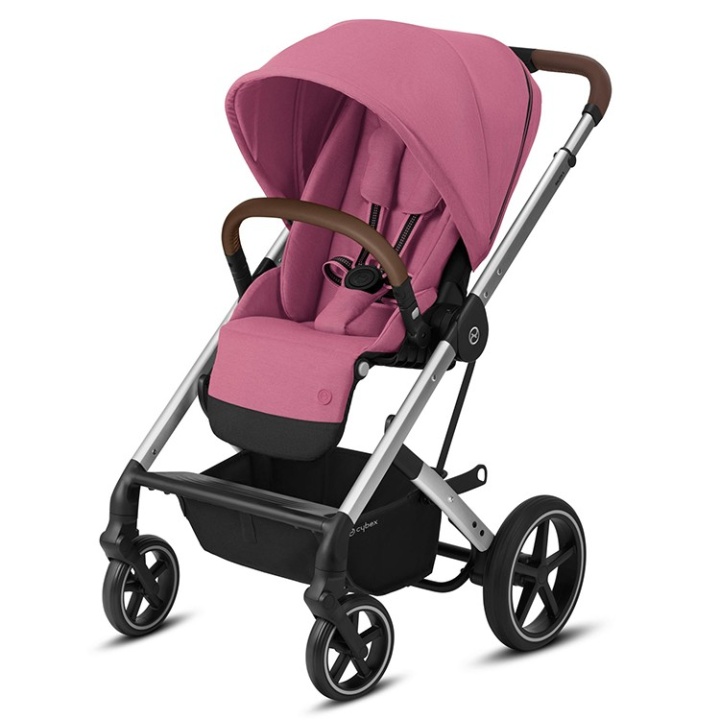 Cybex Balios S LUX Silver Magnolia Pink