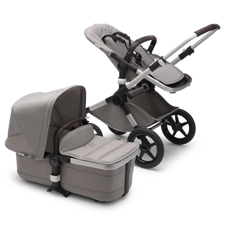 Bugaboo Fox2 Mineral Komplett Alu/Light Grey