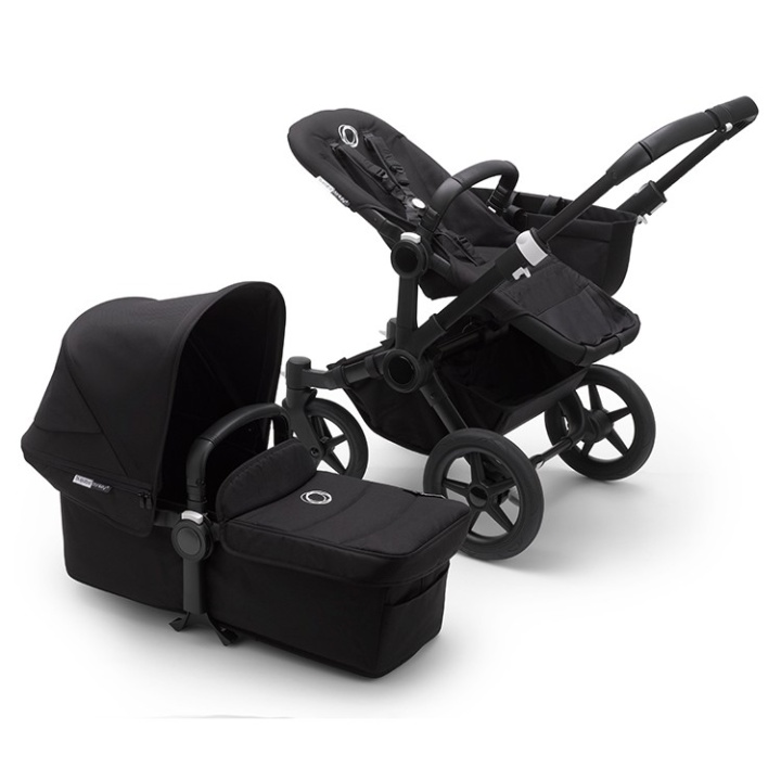 Bugaboo Donkey3 Mono Komplett Black/Black-Black