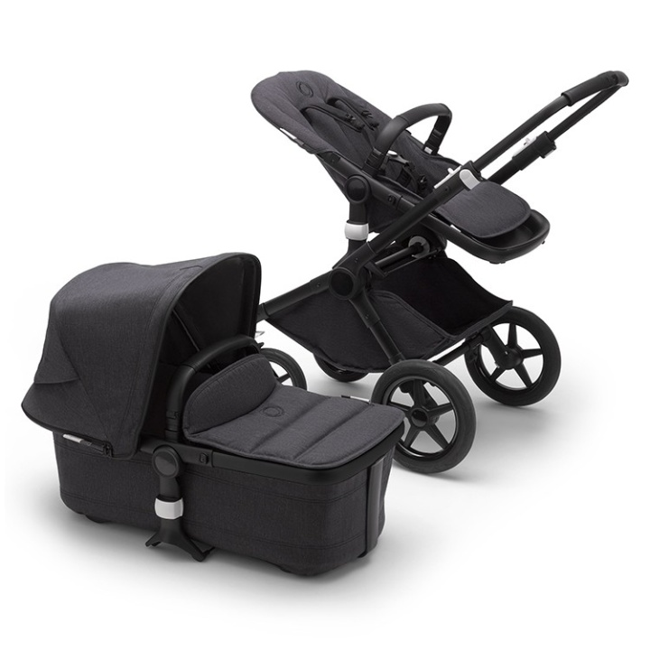 Bugaboo Fox2 Mineral Komplett Black/Washed Black