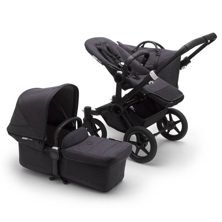 Bugaboo Donkey3 Mineral Mono Komplett Black/Washed Black