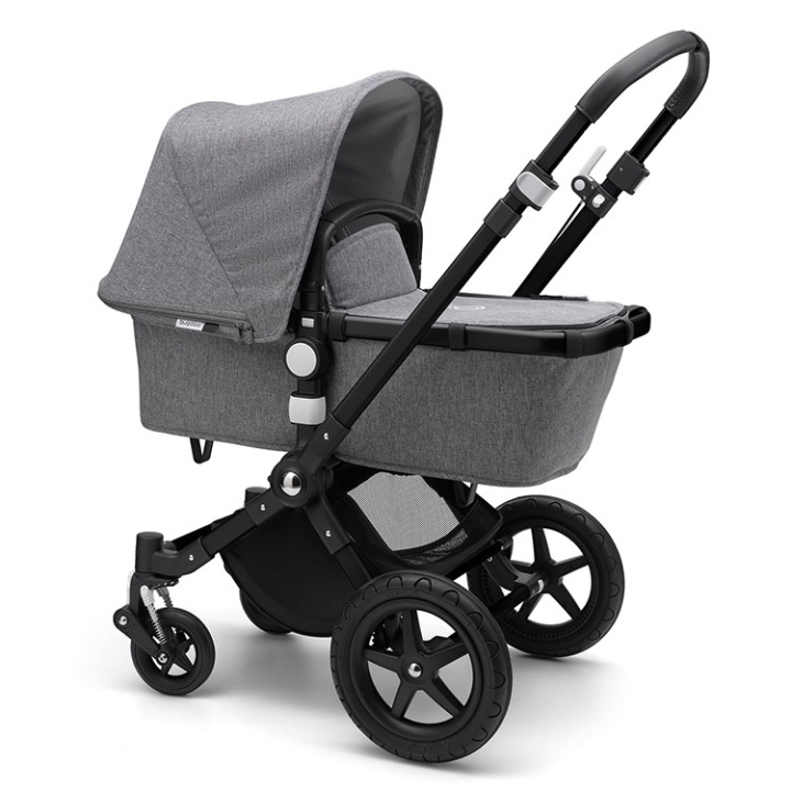 Bugaboo Cameleon3 Plus Komplett BLACK/GREY MELANGE-GREY MELANGE