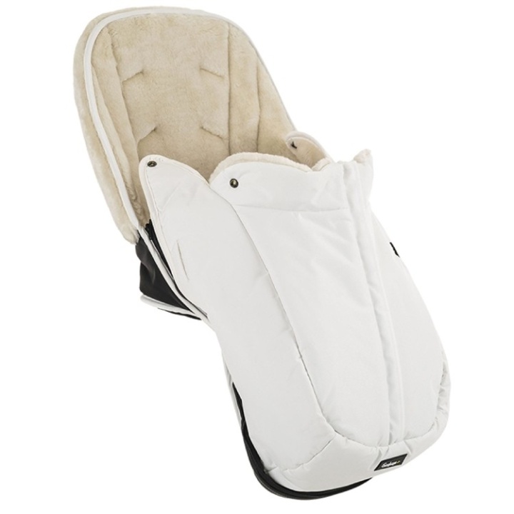 Emmaljunga NXT Winter Seat Liner Leatherette White 2021