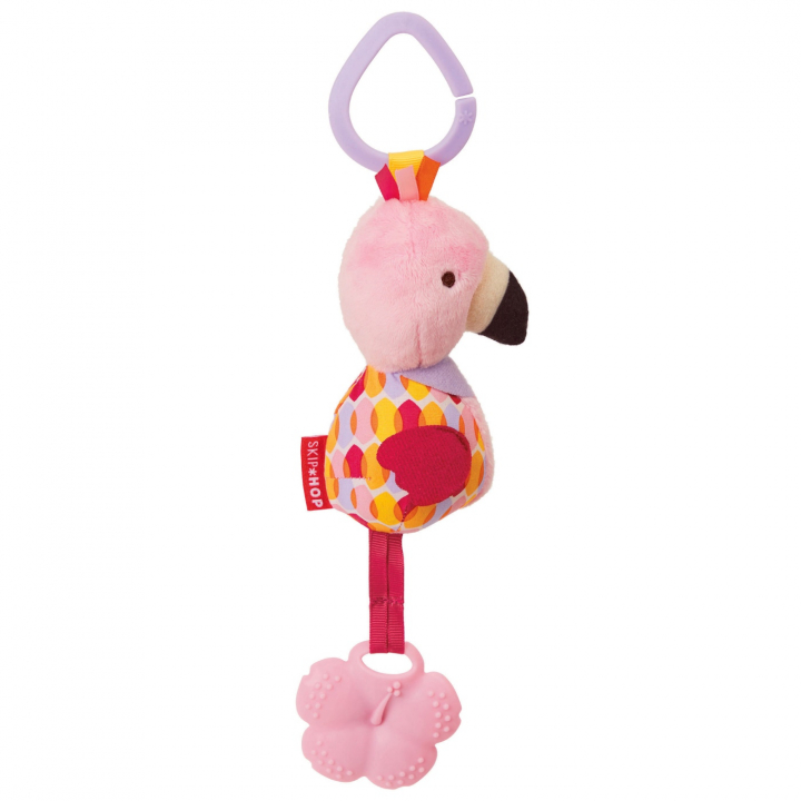 Skip Hop Bandana Buddies Barnvagnsleksak Flamingo