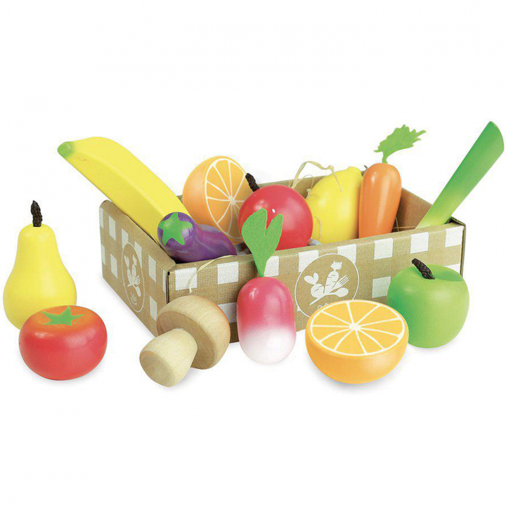 Läs mer om Vilac Frukt & grönt i låda