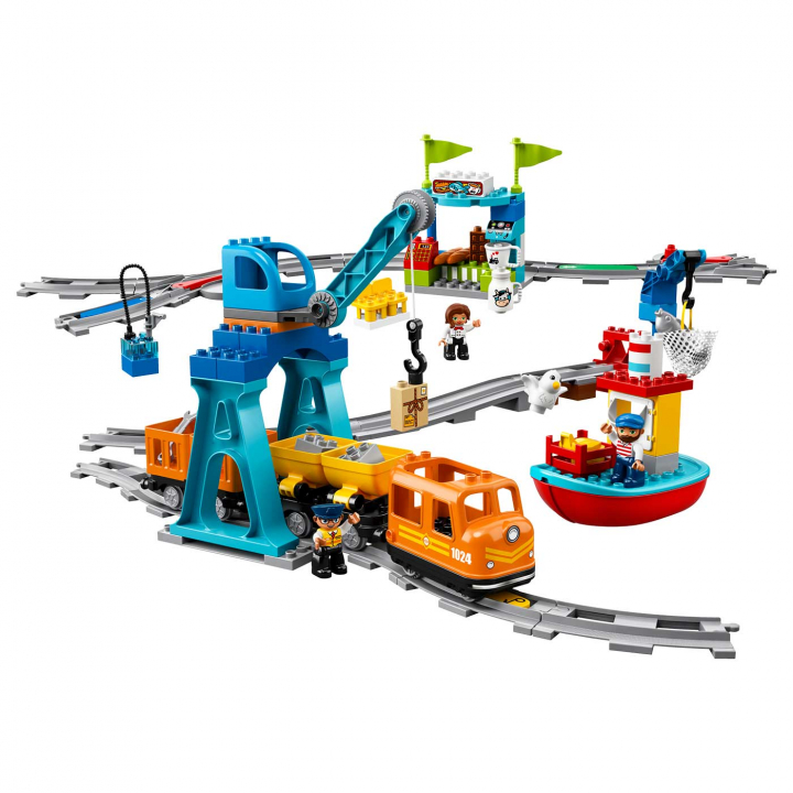 Läs mer om LEGO DUPLO Town 10875 Godståg