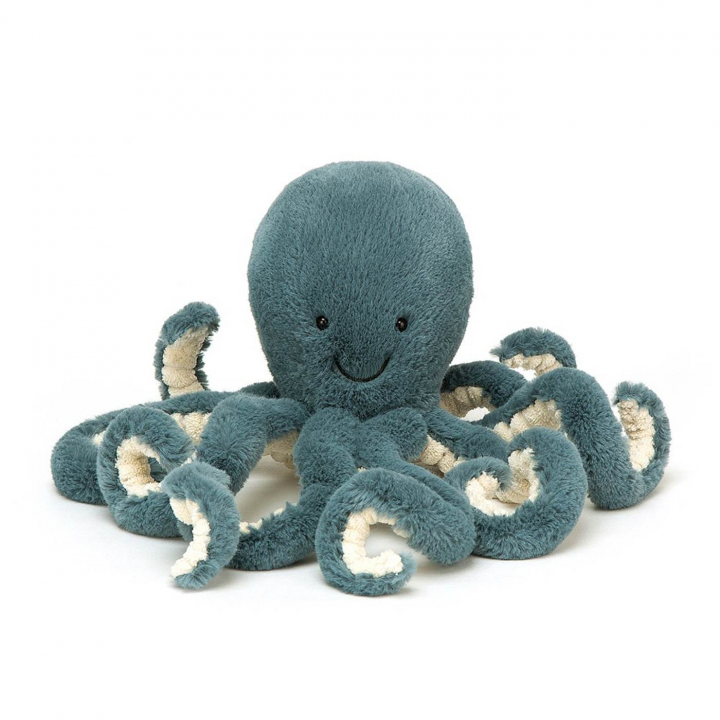 Läs mer om Jellycat Storm Octopus Gosedjur S