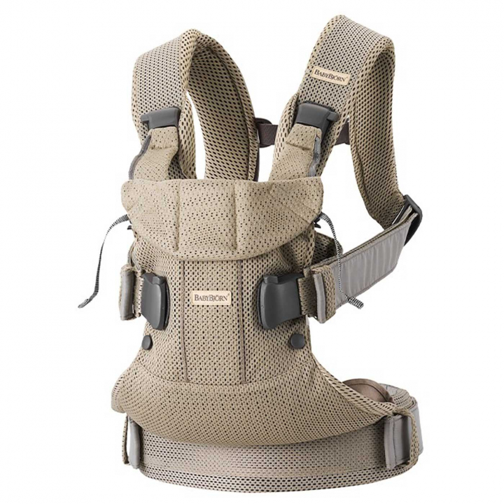 BabyBjörn Bärsele Harmony 3D Mesh Gråbeige