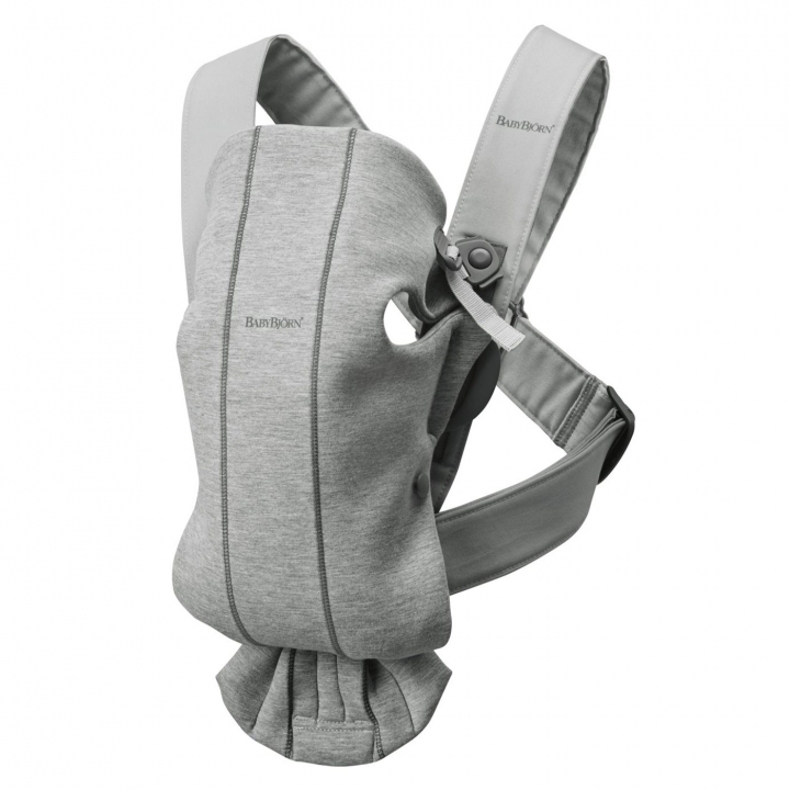 BABYBJÖRN Bärsele Mini 3D Jersey Ljusgrå