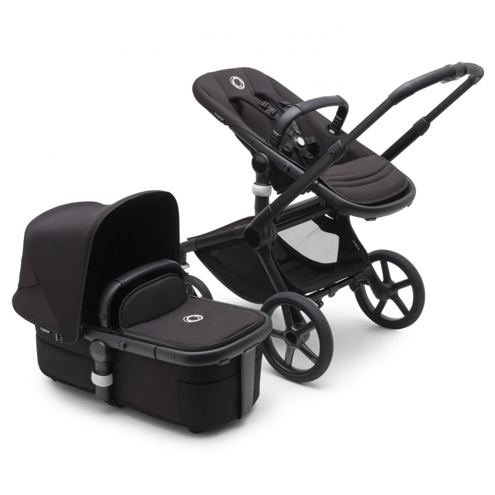 Läs mer om Bugaboo Fox 5 Komplett Black/Midnight Black-Midnight Black