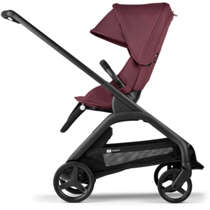 Läs mer om Bugaboo Dragonfly Komplett BLACK/DARK CHERRY-DARK CHERRY