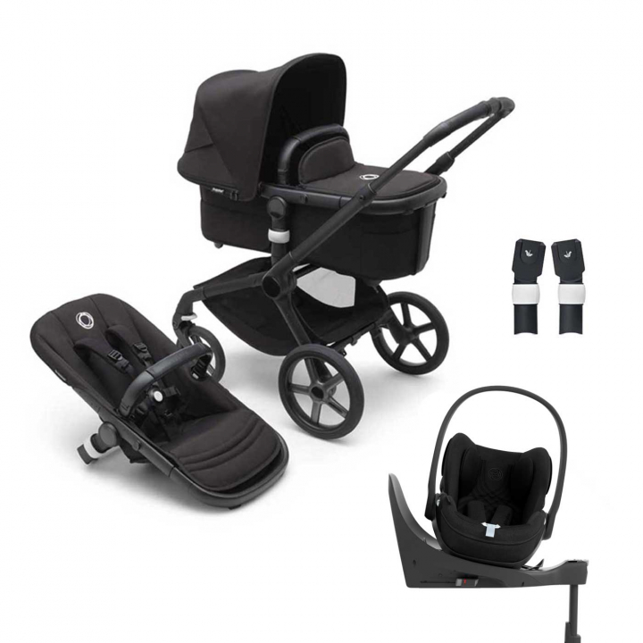 Läs mer om Bugaboo Fox 5 Duovagn + Cybex Cloud Travelsystem