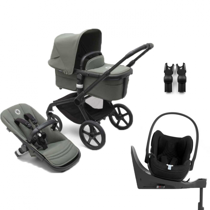 Bugaboo Fox 5 Duovagn + Cybex Cloud Travelsystem