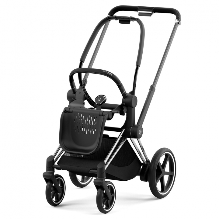 Läs mer om Cybex e-Priam Chassi Chrome Black