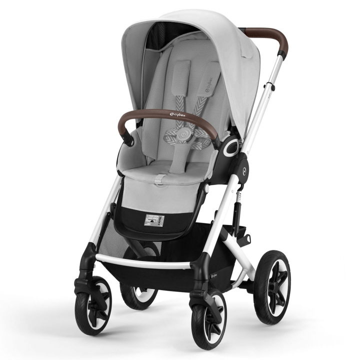 Läs mer om Cybex Talos S LUX Silver Lava Grey