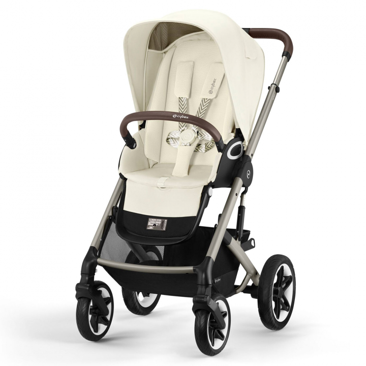 Läs mer om Cybex Talos S LUX Taupe Seashell Beige