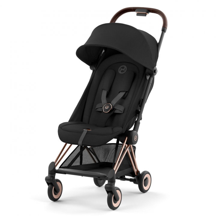 Läs mer om Cybex COYA Rosegold Sepia Black