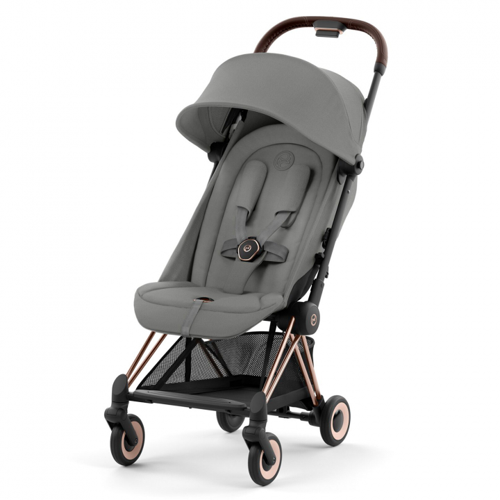 Läs mer om Cybex COYA Rosegold Mirage Grey