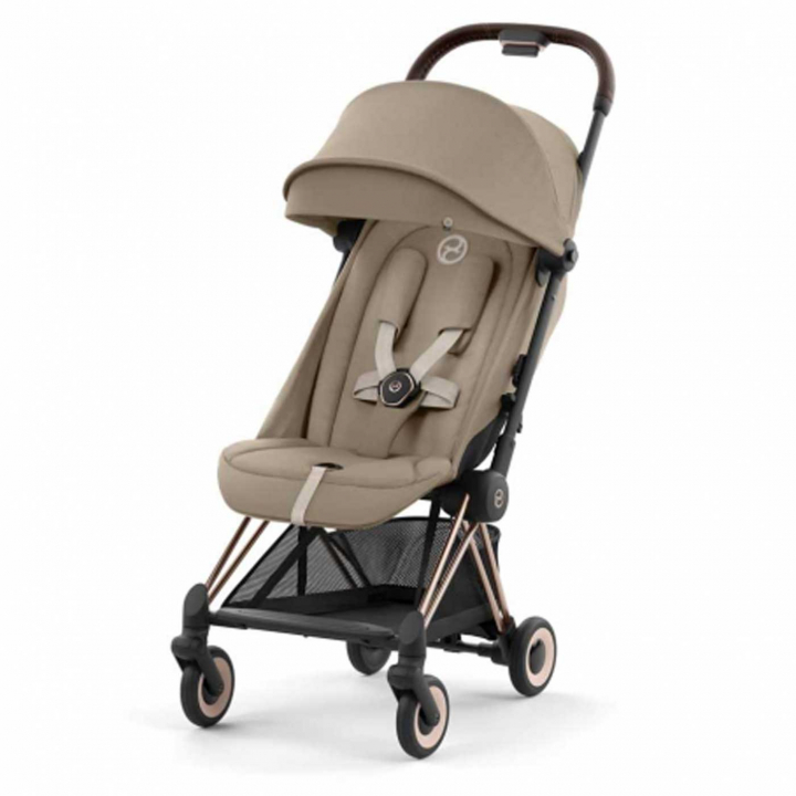 Läs mer om Cybex COYA Rosegold Cozy Beige