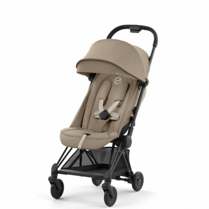 Läs mer om Cybex COYA Matt Black Cozy Beige