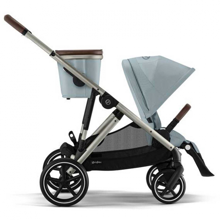 Läs mer om Cybex Gazelle S Taupe Stormy Blue